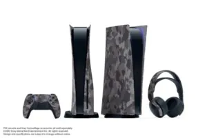 PlayStation 5 PS5 Grey Camouflage collection