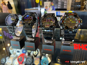 Casio G-Shock Virtual Rainbow series in-store available Malaysia